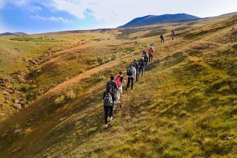 From Yerevan: 2-Day Garni, Geghard & Azhdahak Hiking Tour