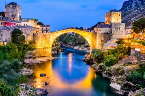 Mostar & Kravica Waterfall: Small Group Tour from Dubrovnik Tour by Van from Dubrovnik