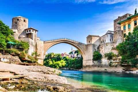 Mostar & Kravica Waterfall: Small Group Tour from Dubrovnik Tour by Van from Dubrovnik