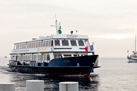 Lausanne : croisière auto-guidée à Évian