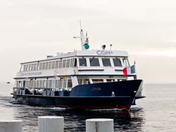Lausanne: Selbstgeführter Bootsausflug nach Evian