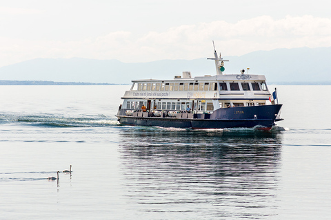 Lausanne : croisière auto-guidée à Évian