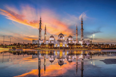 Abu Dhabi-Night Magic Journey with Mosque & Moonlight