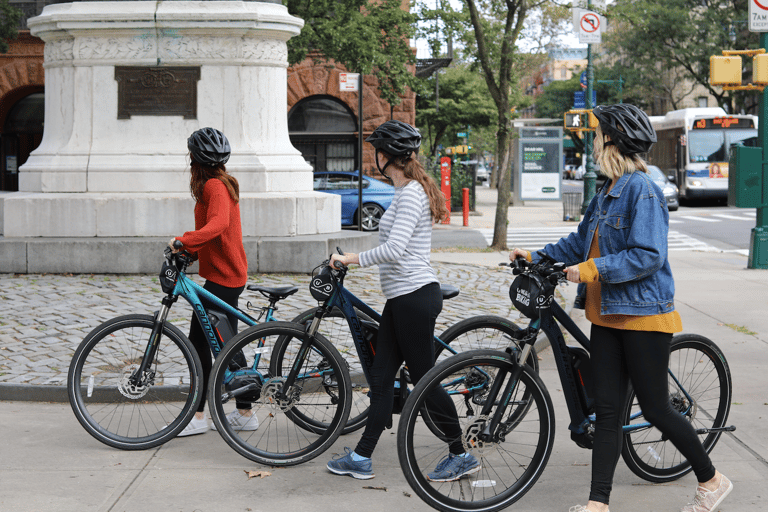 NYC : Location de vélos électriques à Central Park et dans le centre-villeLocation d&#039;une heure de vélo électrique