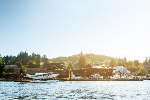 Vancouver: transfer per watervliegtuig tussen Vancouver en Tofino