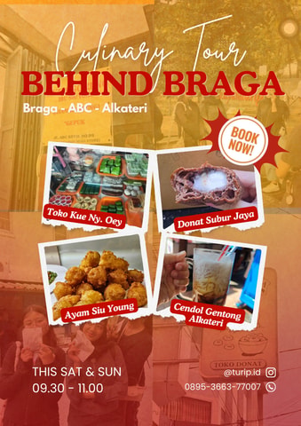 Turip: Bandung Behind Braga (Culinary Tour)