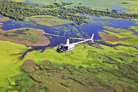 Darwin: Full-Day Heli-Fishing and Airboat Adventure