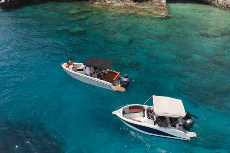 Zakynthos: Private Speedboat cruise up to 9 ppl max