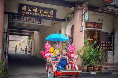 Penang: 3-Hour Heritage Tour with Trishaw Ride