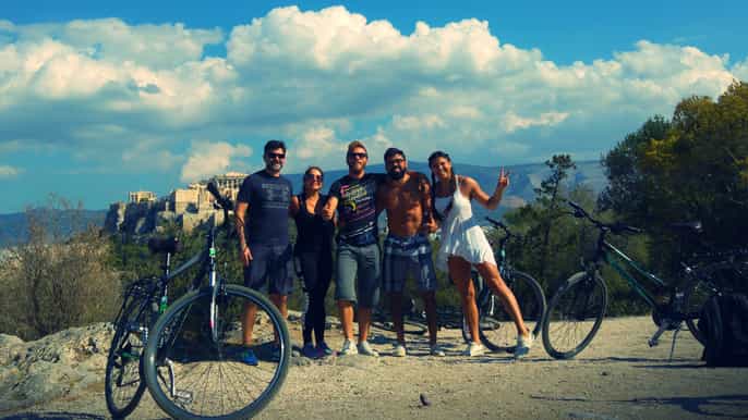 athens sunset bike tour