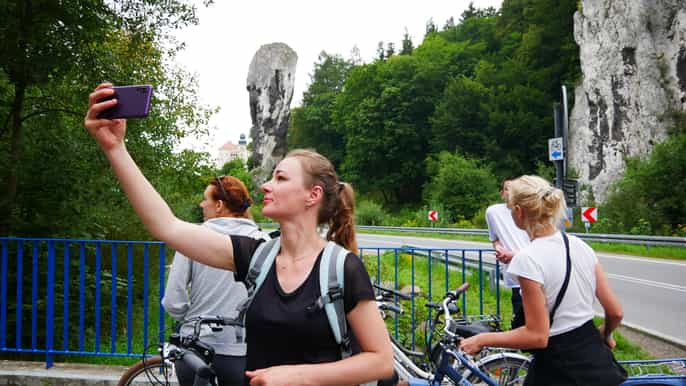 krakow bike trip to ojcow national park with guide