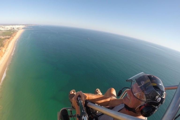 Albufeira: Paragliding-vlucht bij zonsondergang