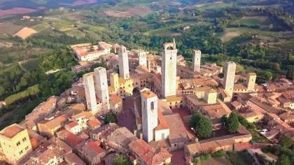 Toskana: Tagestour - Siena, San Gimignano, Chianti und Pisa