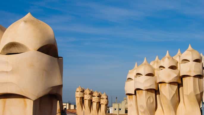 barcelona privat tur til casa mila og casa vicens