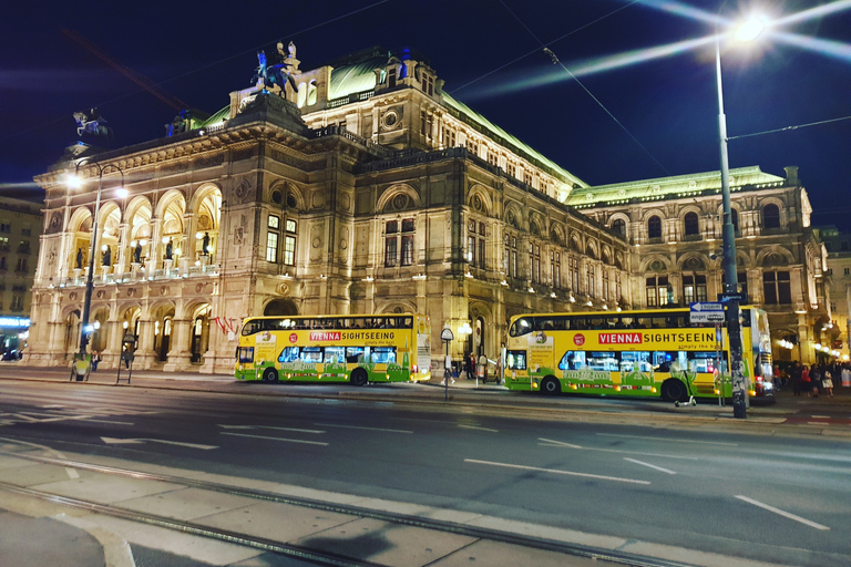 Wenen: panoramische avondrondleiding met bus