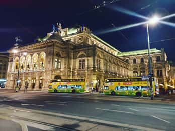 Wien: Panorama-Nachttour mit dem Bus