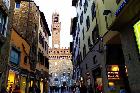 Da Roma: Arte e shopping a Firenze, tour di un giorno intero in trenoTour privato in lingua inglese