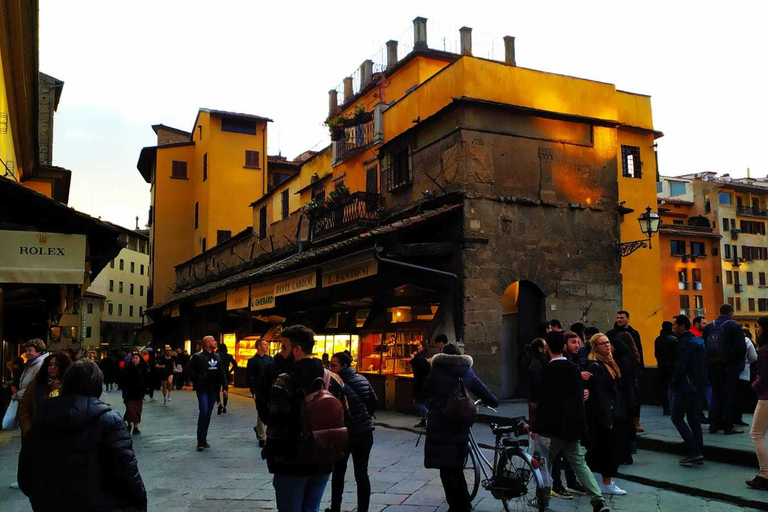 Da Roma: Arte e shopping a Firenze, tour di un giorno intero in trenoTour privato in lingua inglese