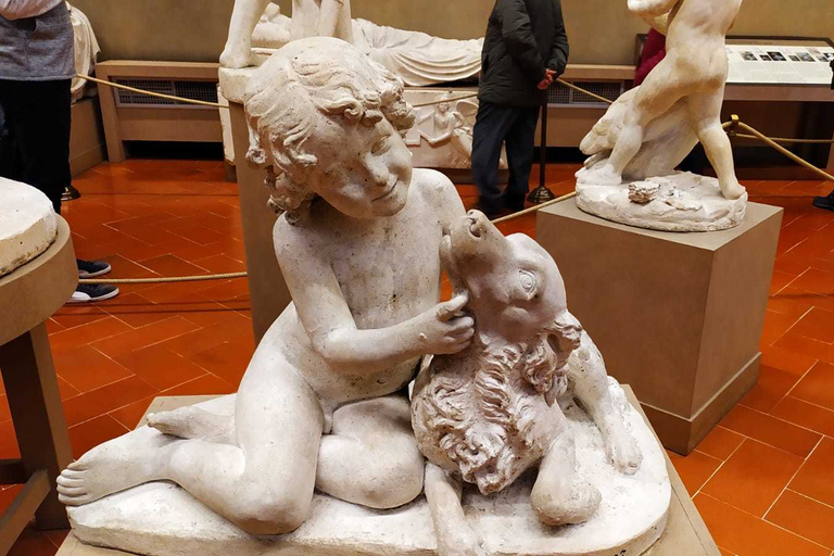 Da Roma: Arte e shopping a Firenze, tour di un giorno intero in trenoTour privato in lingua inglese