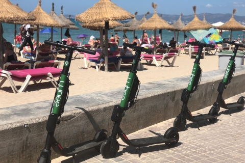 Mallorca: Premium E-Scooter Rental with Delivery Option E-Scooter Mallorca: 5-Day Rental