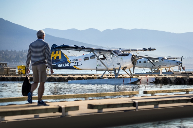 Vancouver: Transfer per watervliegtuig tussen Vancouver en VictoriaTransfer per watervliegtuig van Victoria naar Vancouver