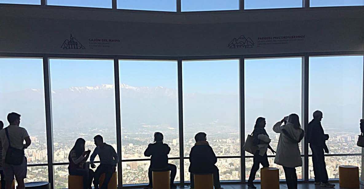 Santiago: Sky Costanera Level 61 and 62 Entry Ticket