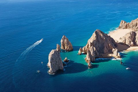 Cabo San Lucas: Glass-Bottom Boat and Shopping Tour