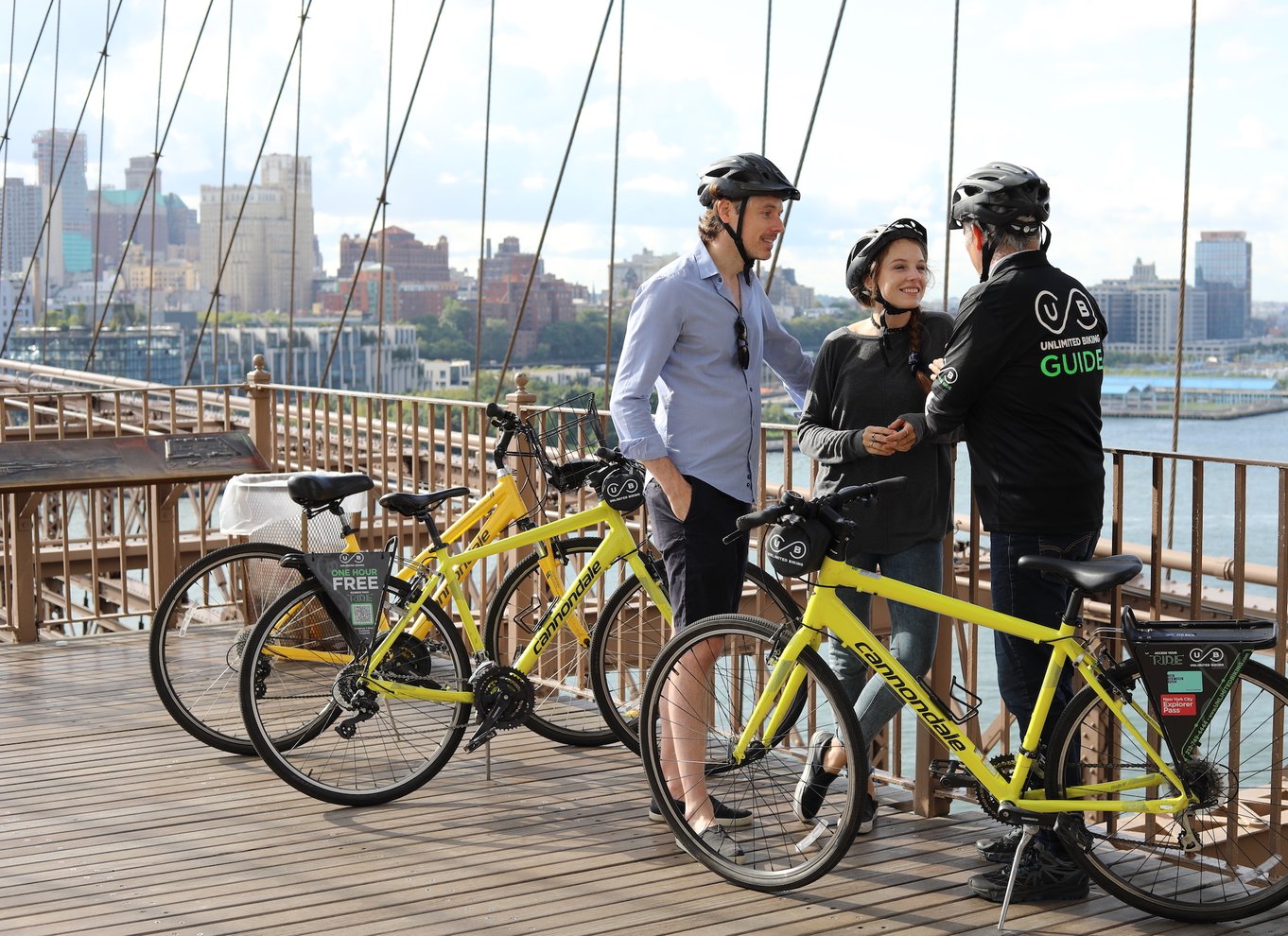 Fra Manhattan: 2-timers cykeltur over Brooklyn Bridge