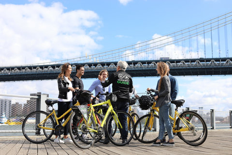 Från Manhattan: 2-timmars Brooklyn Bridge cykelturRundtur på engelska