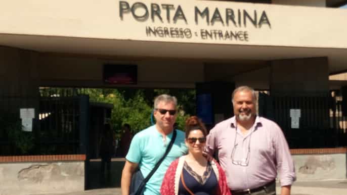 from rome sorrento and skiptheline at pompeii ruins trip