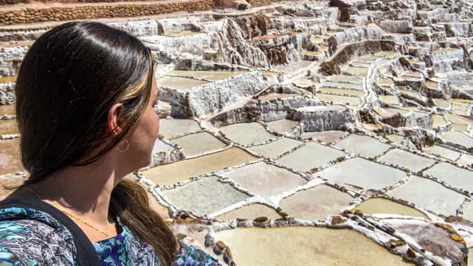 cusco excursão terraços moray minas de sal e tecelagem
