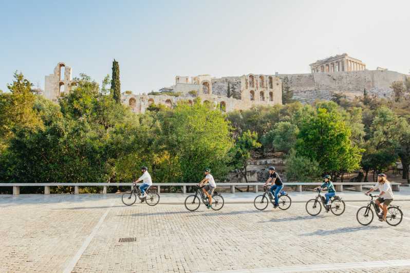 Athen: Elektrofahrrad-Tour mit optionaler Akropolis-Tour