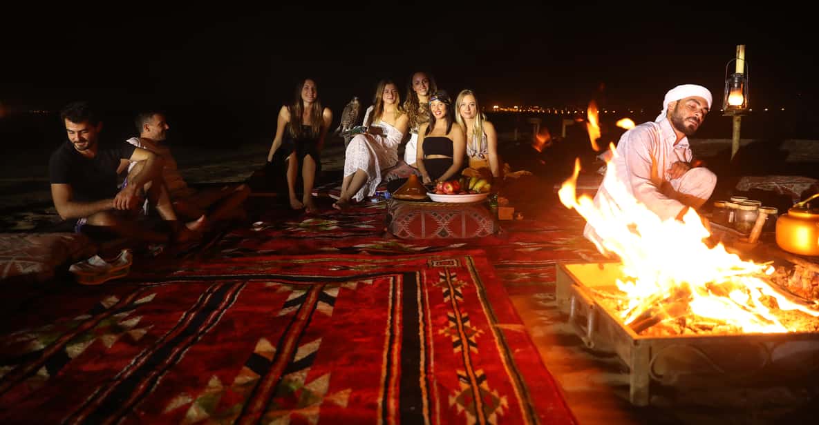 From Dubai Red Dunes And Camel Safari With Overnight Camp Getyourguide