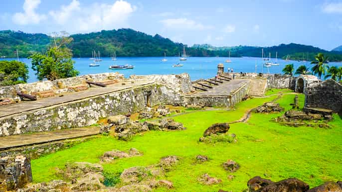 panama panamakanal colón dschungel und san lorenzo fort