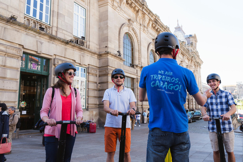 Het best van Porto: 3 uur begeleid per SegwayPrivérondleiding van 3 uur in het Spaans