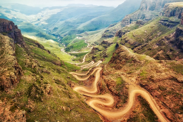 De Durban: excursion d'une journée au col de Sani, au Lesotho et au village de Basotho
