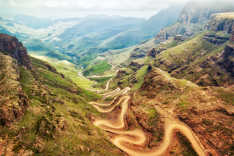 De Durban: excursion d'une journée au col de Sani, au Lesotho et au village de Basotho