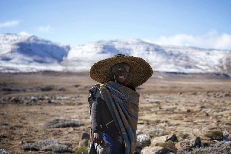 De Durban: excursion d'une journée au col de Sani, au Lesotho et au village de Basotho