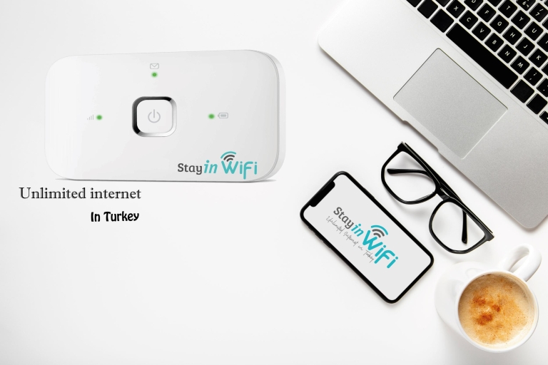 Turquía: dispositivo WiFi 4.5G ilimitado y entrega en el aeropuerto21 días de bolsillo ilimitado WiFi y en toda Turquía
