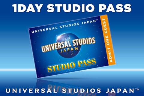 Osaka: Universal Studios Japan E-Ticket1 Dagen Pas Premium prijs