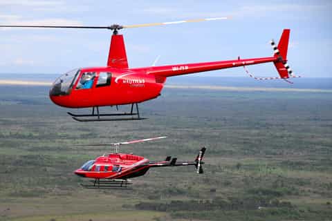 From Darwin: Private Half-Day Helicopter and Fishing Tour