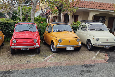 Positano: tour privato in Fiat 500 d&#039;epoca dal tuo hotel