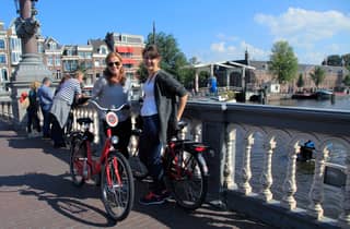 Amsterdam: 3-stündiger oder ganztägiger Fahrradverleih mit Schloss