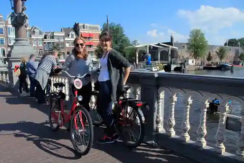 Amsterdam: 3-timers eller heldags sykkelutleie med lås