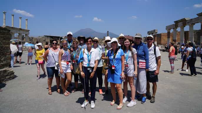 from sorrento skiptheline pompeii and mount vesuvius tour