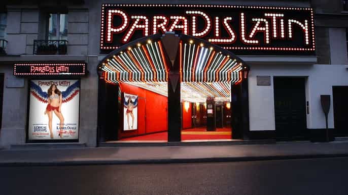 paris soirée au cabaret paradis latin et dîner