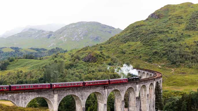 from inverness jacobite steam train and highlands tour