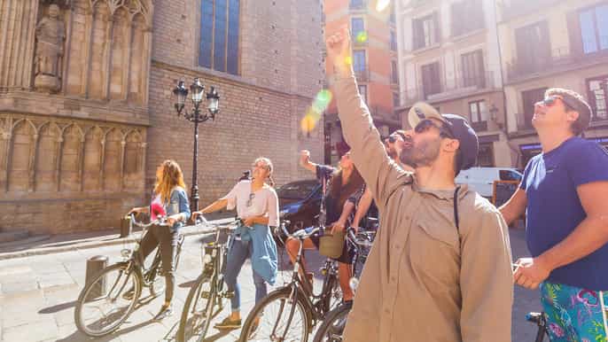 barcelona 4hour small group bike tour