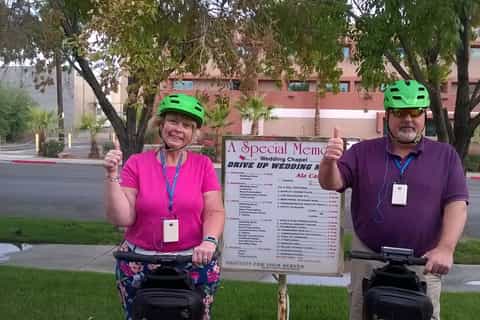 Las Vegas: 90-Minute Guided Evening Segway Tour of Downtown