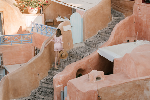 Akrotiri-Ausgrabungen & Roter Strand: Archäologische Bustour